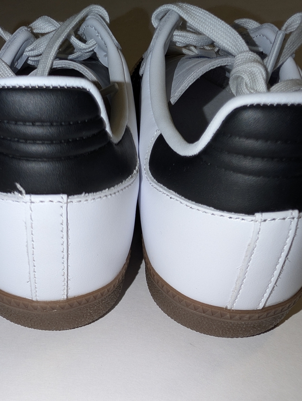 Adidas Samba OG White & Black Classic Sneakers Women's 8.5 New - Picture 6 of 8